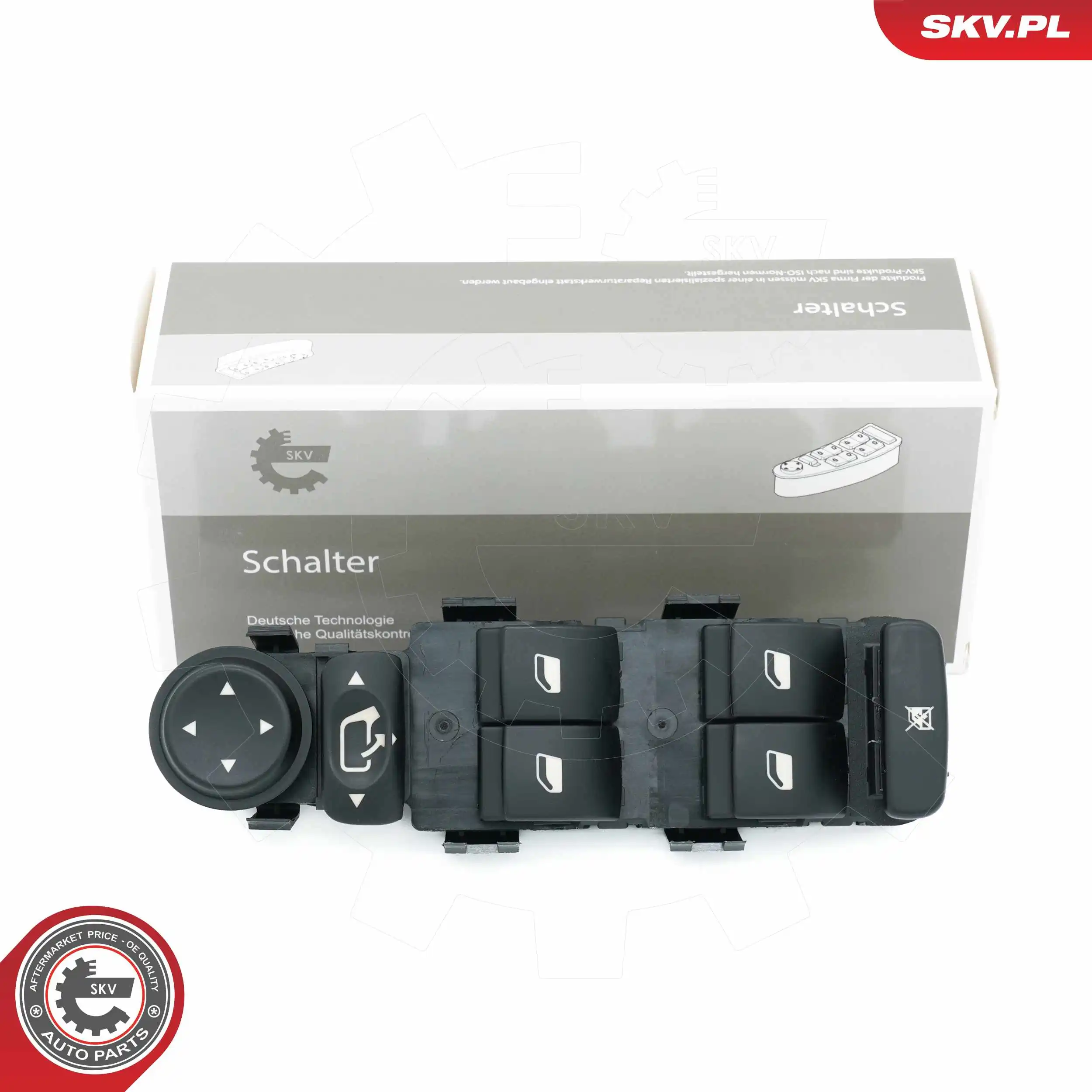 Switch, window regulator